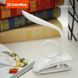 Настільна LED лампа ColorWay Flexible & Clip з вбудованим акумулятором White CW-DL04FCB-W фото 4