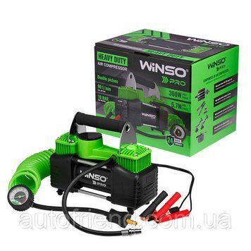 Компресор автомобільний WINSO PRO Heavy Duty 10 атм, 90 л/хв, 360 Вт 136000 фото
