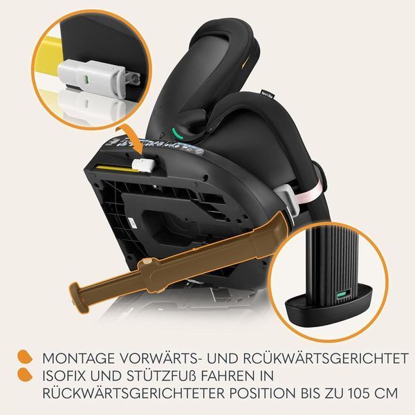 Автокрісло Lionelo Navy i-Size 360&deg;, 40&ndash;150 см W25-ED8921 фото