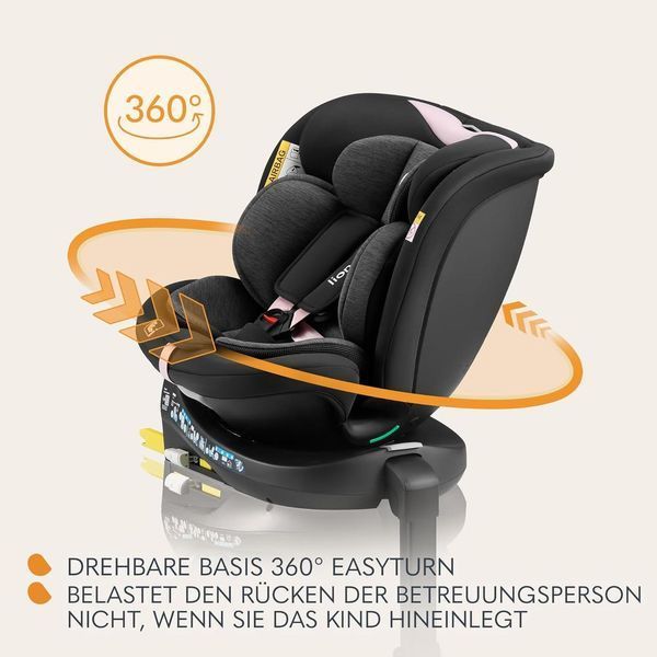 Автокрісло Lionelo Navy i-Size 360&deg;, 40&ndash;150 см W25-ED8921 фото
