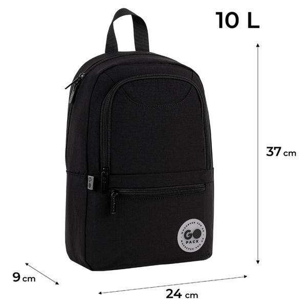 Рюкзак GoPack Education Teens чорний (GO26-119S-1) GO26-119S-1 фото