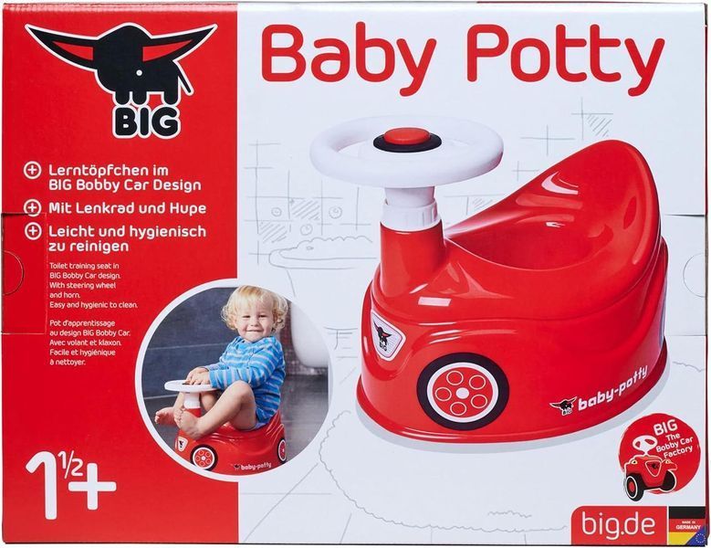 Дитячий горщик BIG-Baby-Potty у дизайні Bobby-Car W25-ED9039 фото