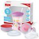 Набір 3-в-1 NUK (Trainer Cup, Magic Cup, Action Cup)