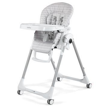 Стільчик для годування Peg Perego Prima Pappa Follow Me, сірий W25-ED8676 фото