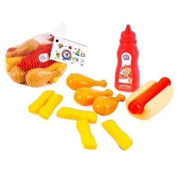 Іграшковий набір у сітці &laquo;Продукти ТехноК&raquo; (8768) TK-8768 фото
