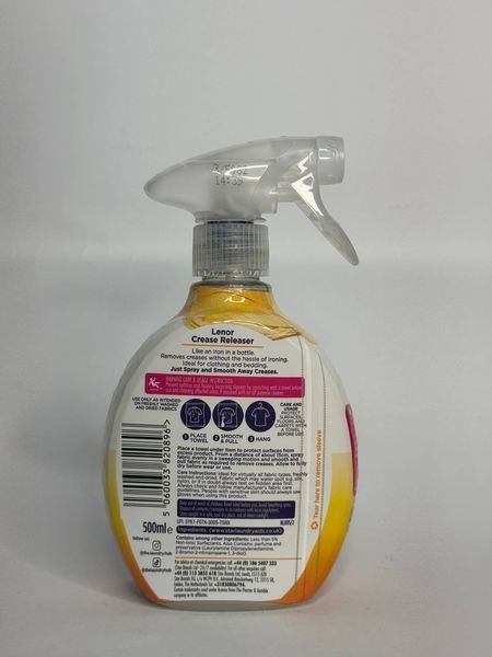 Lenor Спрей для розгладження одягу Summer Breeze 500 мл (5060033820896) 270120298 фото