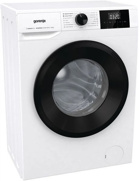Пральна машина Gorenje W3NGPI72SBS 7кг/1200об./Інвертор/ Чорний люк W3NGPI72SBS фото