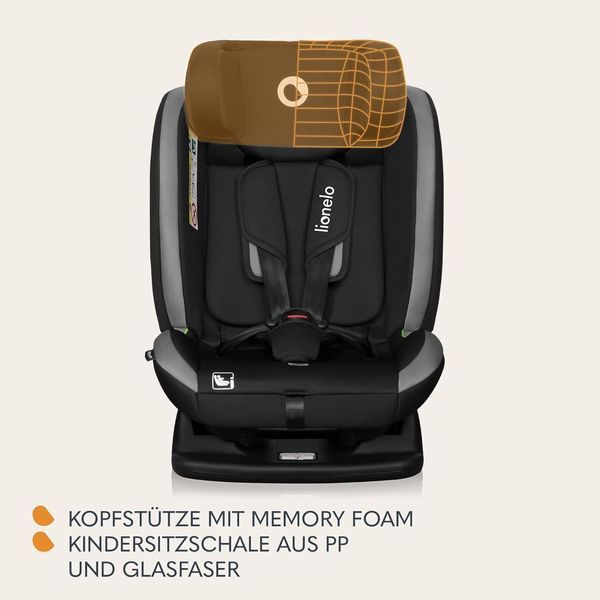 Дитяче автокрісло Lionelo Aart i-Size, 40&ndash;150 см W25-ED8726 фото