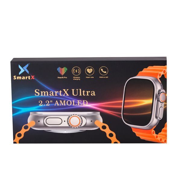 Смарт годинник водонепроникний SmartX8 Ultra для чоловіків і жінок / дзвінки (Android, iOS) Білий SWS8UW фото
