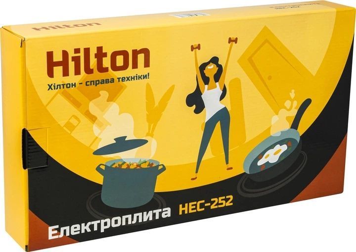 Електрична настільна плитка HILTON HEC-252 HEC-252 фото