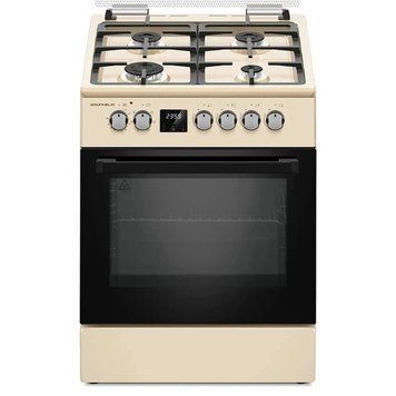 Комбінована плита GRUNHELM FD661234BEC 60 см бежева FD661234BEC фото