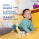 Пустунчик Curaprox Baby розмір 0, рожева W25-ED9370 фото 4