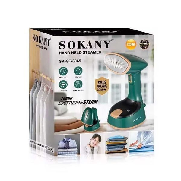 Відпарювач ручний вертикальний 1300 Вт SOKANY SK-GT-3065 SKGT3065GR фото