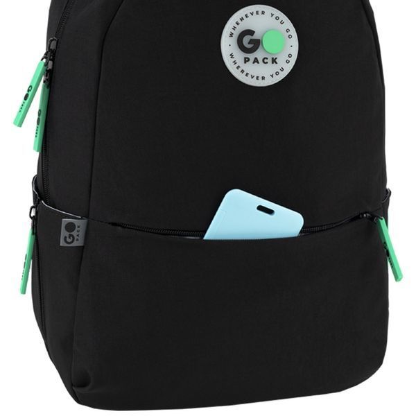 Рюкзак GoPack Education Teens чорний (GO26-188M-4) GO26-188M-4 фото