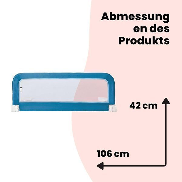 Дорожнє захисне огородження для ліжка Safety 1st Portable Bed Rail W25-ED8889 фото