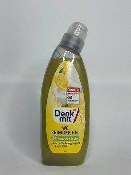 Denkmit засіб для унітазу Lemon 750 мл (4066447790689) DWCCLe750 фото