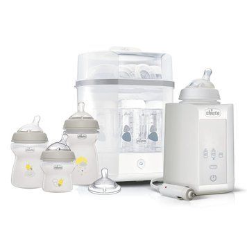 Chicco Starter Set - електричний стерилізатор і набір пляшечок W25-ED8312 фото