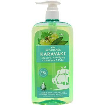 Karavaki шампунь для жирного волосся 600 мл KHSA600 фото