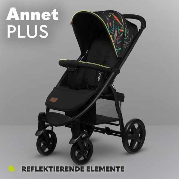 Прогулянковий візок Lionelo Annet Plus, до 22 кг W25-ED8583 фото