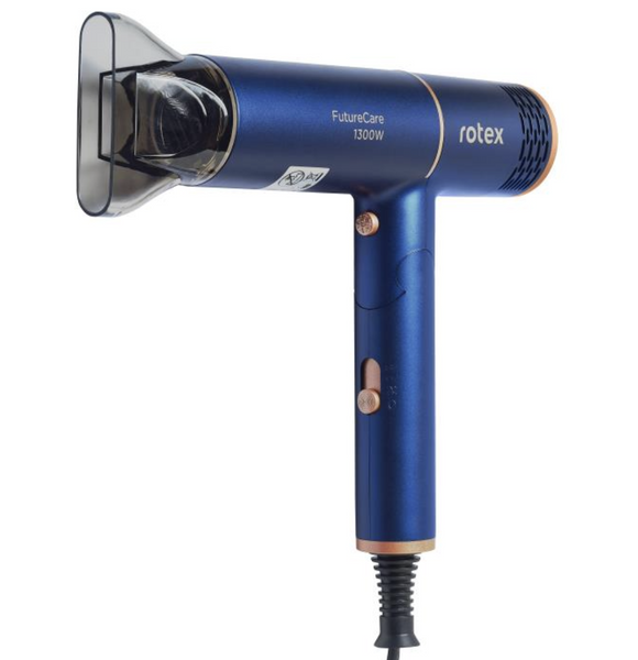 Фен Rotex RFF130-G FutureCare 1300Вт складний RFF130-G фото