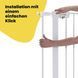 Розширення для високих захисних воріт Safety 1st 7 см, біле W25-ED8722 фото 3