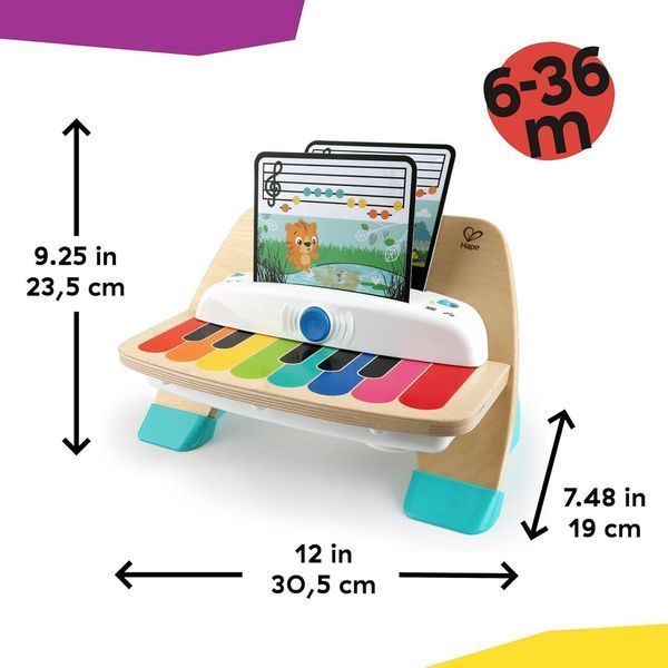 Дерев&rsquo;яне піаніно Baby Einstein Hape Magic Touch W25-ED9190 фото
