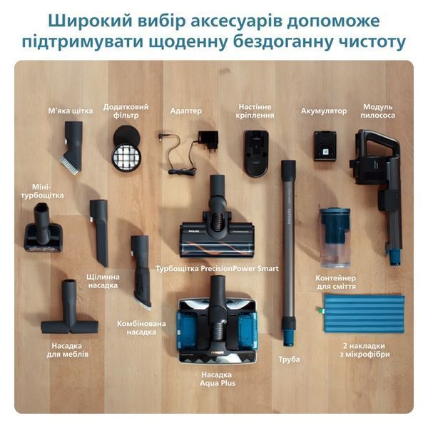 Акумуляторний пилосос PHILIPS XC8057/01 XC8057/01 фото