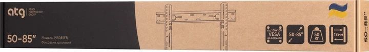 Кронштейн ATG W5085FB (50"-85" Статичний) W5085FB фото
