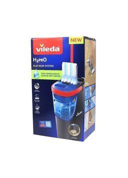Vileda Набір для прибирання FlatMop System Відро + швабра з віджимом (4023103251540) VILFLSYS1 фото