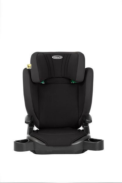 Автокрісло-бустер Graco Junior Maxi i-Size R129 з регульованими підлокітниками та підголівником, чорний W25-ED9215 фото