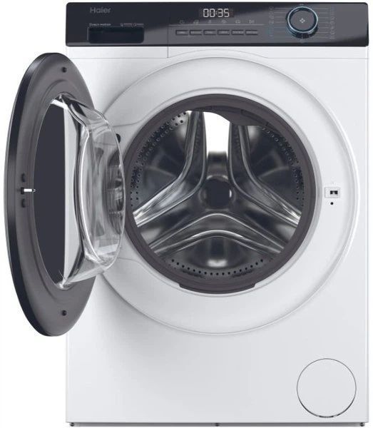 Пральна машина Haier HW70-B12929-S, 7кг/1200об/Дисплей/Інвертор/Прямий привід/Чорний люк HW70-B12929-S фото