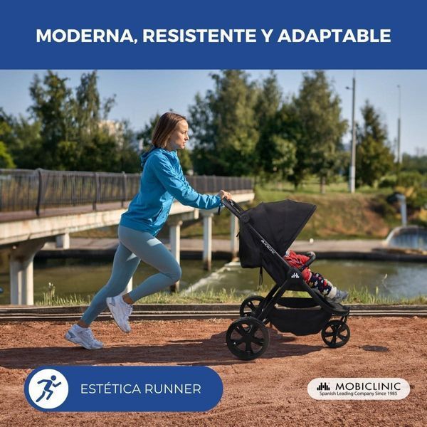 Коляска Mobiclinic Kids Agnes, 3-колісна W25-ED7977 фото