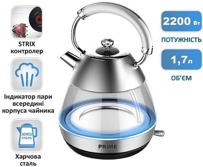 Чайник PRIME Technics PKG 1795 S PKG 1795 S фото