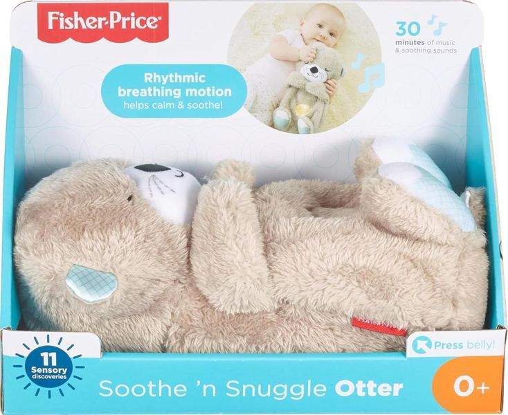 Миленька видра з дихальними рухами та музикою (Schlummer Otter) W25-ED9133 фото