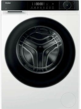 Пральна машина Haier HW100-BP14357U-S, 10кг/1400об/Дисплей/Прямий привід/Функ.обробки парою/Чорн.люк HW100-BP14357U-S фото