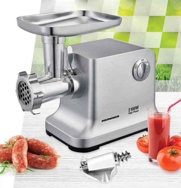 М&rsquo;ясорубка HEINNER HMG-2100SS3, 2100 Вт HMG-2100SS3 фото