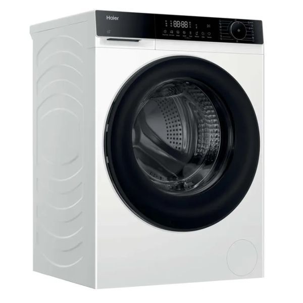 Пральна машина Haier HW100-BP14357U-S, 10кг/1400об/Дисплей/Прямий привід/Функ.обробки парою/Чорн.люк HW100-BP14357U-S фото