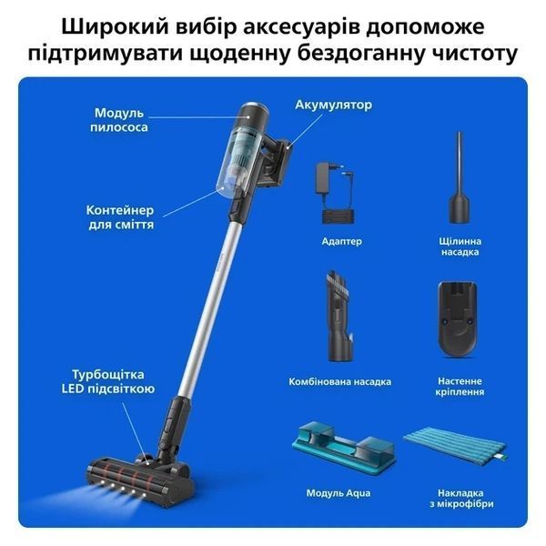 Акумуляторний пилосос PHILIPS XC3133/01 XC3133/01 фото