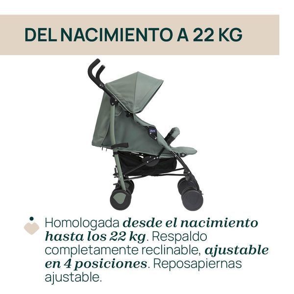 Прогулянкова коляска Chicco Echo Lite, сіра W25-ED8694 фото