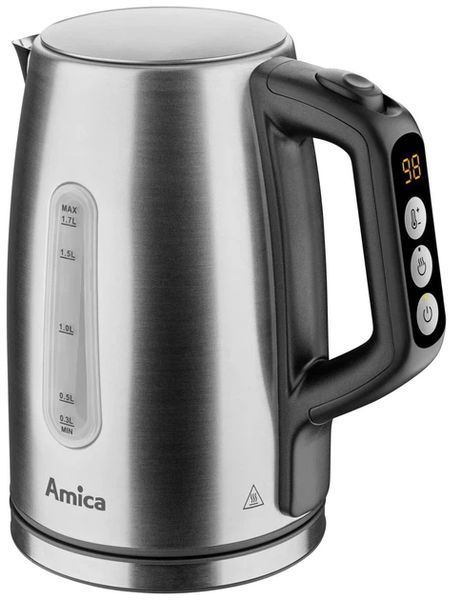 Електрочайник AMICA KM 5011, 2200Вт/Нержавіюча сталь (Виробництво Польща) KM 5011 фото