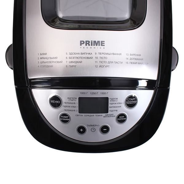 Хлібопіч PRIME Technics PBM 1520 X PBM 1520 X фото