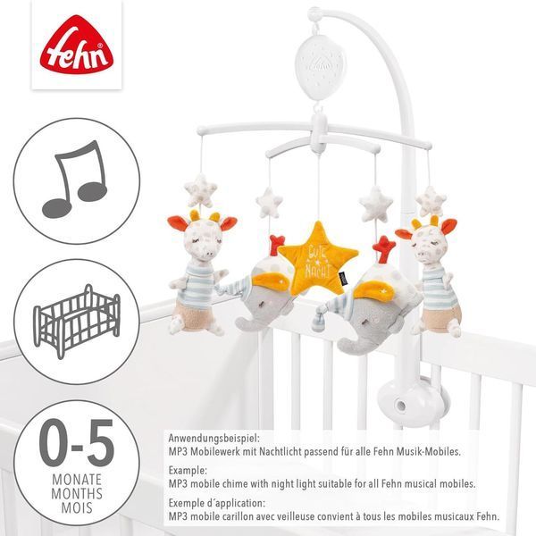 Fehn MP3-мобіль із нічником W25-ED9004 фото