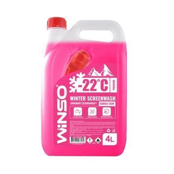 Омивач скла зимовий WINTER SCREENWASH Bubble Gum &minus;22&deg;C, 4 л WINTER SCREENWASH "BUBBLE GUM" фото