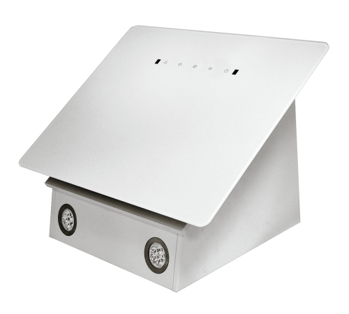 Витяжка похила GRUNHELM GVN 220 W, біле скло GVN 220 W фото