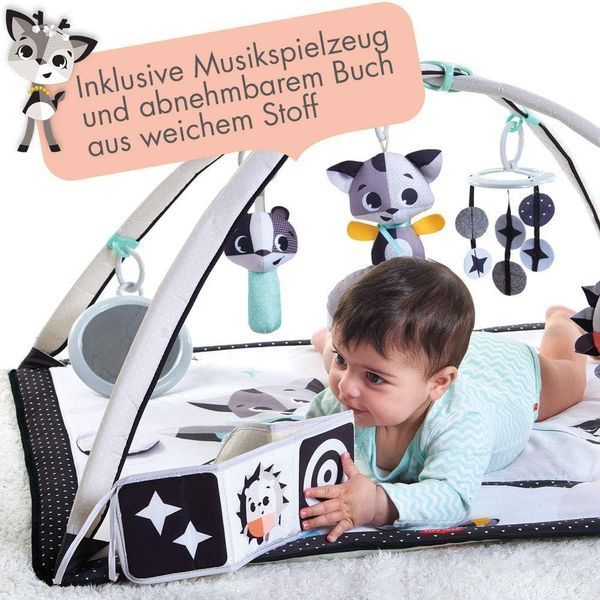 Ігровий килимок Tiny Love Black & White Gymini 2-в-1 W25-ED8774 фото