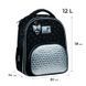 Рюкзак каркасний Kite Black&Silver (K26-556M-2) K26-556M-2 фото 3