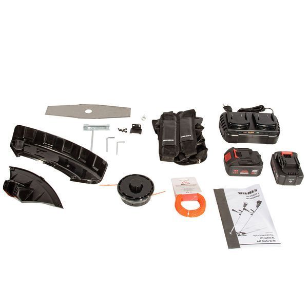 Тример акумуляторний Vitals AZT 3654a BL Kit 243065 фото