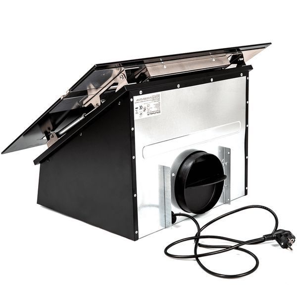 Витяжка похила GRUNHELM GVN 1030 BX, чорне скло GVN 1030 BX фото