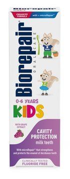 Biorepair Зубна паста Kids Cavity Protection Grape 50 мл BTPKCPG50 фото