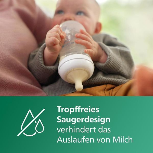 Скляний набір Philips Avent Natural Response для новонароджених (SCD878/11) W25-ED9237 фото